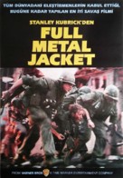 Full Metal Jacket - Turkish Movie Poster (xs thumbnail)