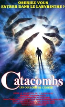 Catacombs - French VHS movie cover (xs thumbnail)