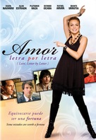Amor letra por letra - DVD movie cover (xs thumbnail)
