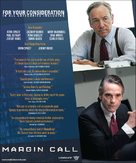 Margin Call - For your consideration movie poster (xs thumbnail)