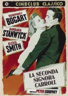 The Two Mrs. Carrolls - Italian DVD movie cover (xs thumbnail)