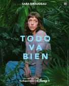 &quot;Tout va bien&quot; - Spanish Movie Poster (xs thumbnail)