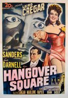 Hangover Square - Belgian Movie Poster (xs thumbnail)