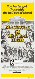 Massacre at Central High - Australian Movie Poster (xs thumbnail)
