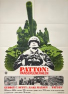 Patton - Danish Movie Poster (xs thumbnail)