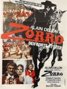 Zorro - Danish Movie Poster (xs thumbnail)