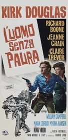 Man Without a Star - Italian Movie Poster (xs thumbnail)