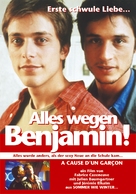 &Agrave; cause d&#039;un gar&ccedil;on - German Movie Poster (xs thumbnail)