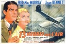 Thirteen Hours by Air - French Movie Poster (xs thumbnail)