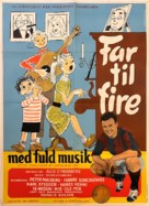 Far til fire med fuld musik - Danish Movie Poster (xs thumbnail)