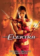 Elektra - Danish DVD movie cover (xs thumbnail)