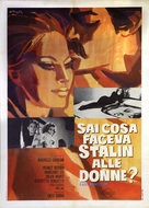 Sai cosa faceva Stalin alle donne? - Italian Movie Poster (xs thumbnail)