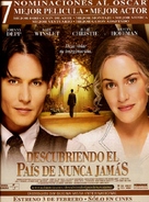 Finding Neverland - Argentinian Advance movie poster (xs thumbnail)