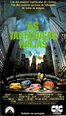 Teenage Mutant Ninja Turtles - Brazilian VHS movie cover (xs thumbnail)