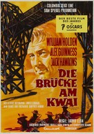 The Bridge on the River Kwai - German Movie Poster (xs thumbnail)