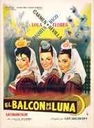 El balc&oacute;n de la Luna - Mexican Movie Poster (xs thumbnail)