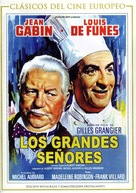 Le gentleman d&#039;Epsom - Spanish DVD movie cover (xs thumbnail)
