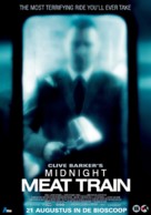 The Midnight Meat Train - Dutch Movie Poster (xs thumbnail)