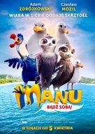 Manou the Swift - Polish Movie Poster (xs thumbnail)