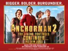 Anchorman 2: The Legend Continues - British Movie Poster (xs thumbnail)