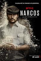 &quot;Narcos&quot; - French Movie Poster (xs thumbnail)