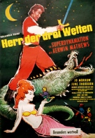 The 3 Worlds of Gulliver - German Movie Poster (xs thumbnail)