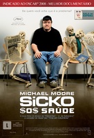 Sicko - Brazilian Movie Poster (xs thumbnail)