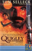 Quigley Down Under - German VHS movie cover (xs thumbnail)
