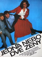 Une femme ou deux - Czech Movie Poster (xs thumbnail)
