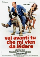 Vai avanti tu che mi vien da ridere - Italian Theatrical movie poster (xs thumbnail)