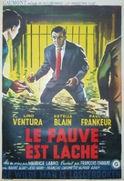 Le fauve est l&acirc;ch&eacute; - Belgian Movie Poster (xs thumbnail)