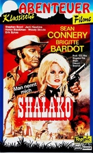 Shalako - German VHS movie cover (xs thumbnail)