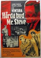 L&#039;&eacute;trange Monsieur Steve - Swedish Movie Poster (xs thumbnail)