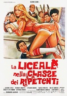 La liceale nella classe dei ripetenti - Italian Movie Poster (xs thumbnail)