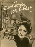 Mens porten var lukket - Danish Movie Poster (xs thumbnail)