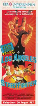 Los Angeles Streetfighter - German Video release movie poster (xs thumbnail)