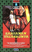 The Brotherhood of Satan - Finnish VHS movie cover (xs thumbnail)