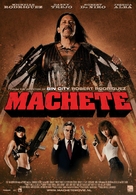 Machete - Dutch Movie Poster (xs thumbnail)