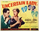 Uncertain Lady - Movie Poster (xs thumbnail)