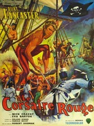 The Crimson Pirate - French Movie Poster (xs thumbnail)