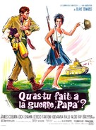 What Did You Do in the War, Daddy? - French Movie Poster (xs thumbnail)