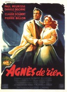 Agn&egrave;s de rien - French Movie Poster (xs thumbnail)