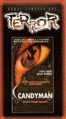 Candyman - Argentinian VHS movie cover (xs thumbnail)