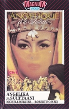 Ang&eacute;lique et le sultan - Finnish VHS movie cover (xs thumbnail)