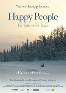 Happy People: A Year in the Taiga - German Movie Poster (xs thumbnail)