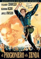 The Prisoner of Zenda - Italian DVD movie cover (xs thumbnail)