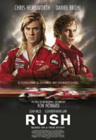 Rush - Danish Movie Poster (xs thumbnail)