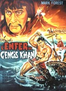 Maciste nell'inferno di Gengis Khan - French Movie Poster (xs thumbnail)
