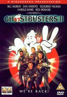 Ghostbusters II - British DVD movie cover (xs thumbnail)