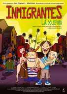 Immigrants (L.A. Dolce Vita) - Spanish Movie Poster (xs thumbnail)